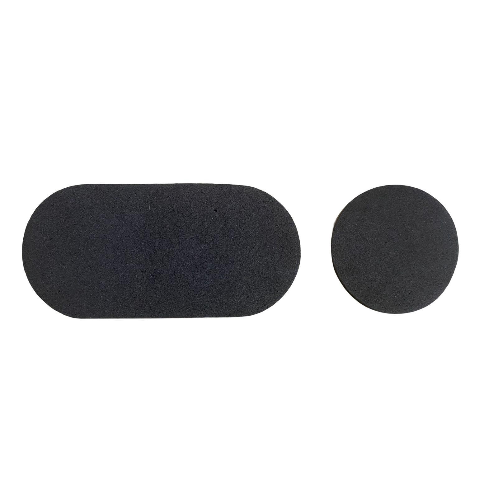 10x Bass Drum Patch Drumheads Protector for Musical Instrument Accessory