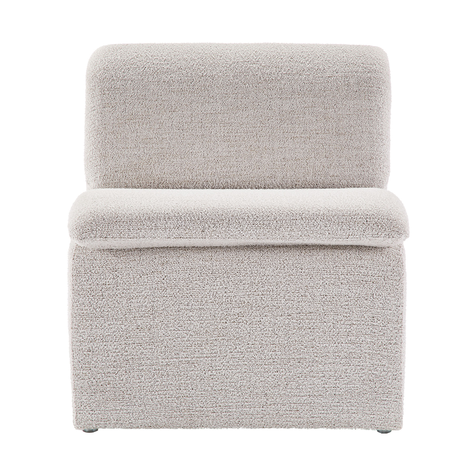 Dune Armless Accent Chair in Parchment
