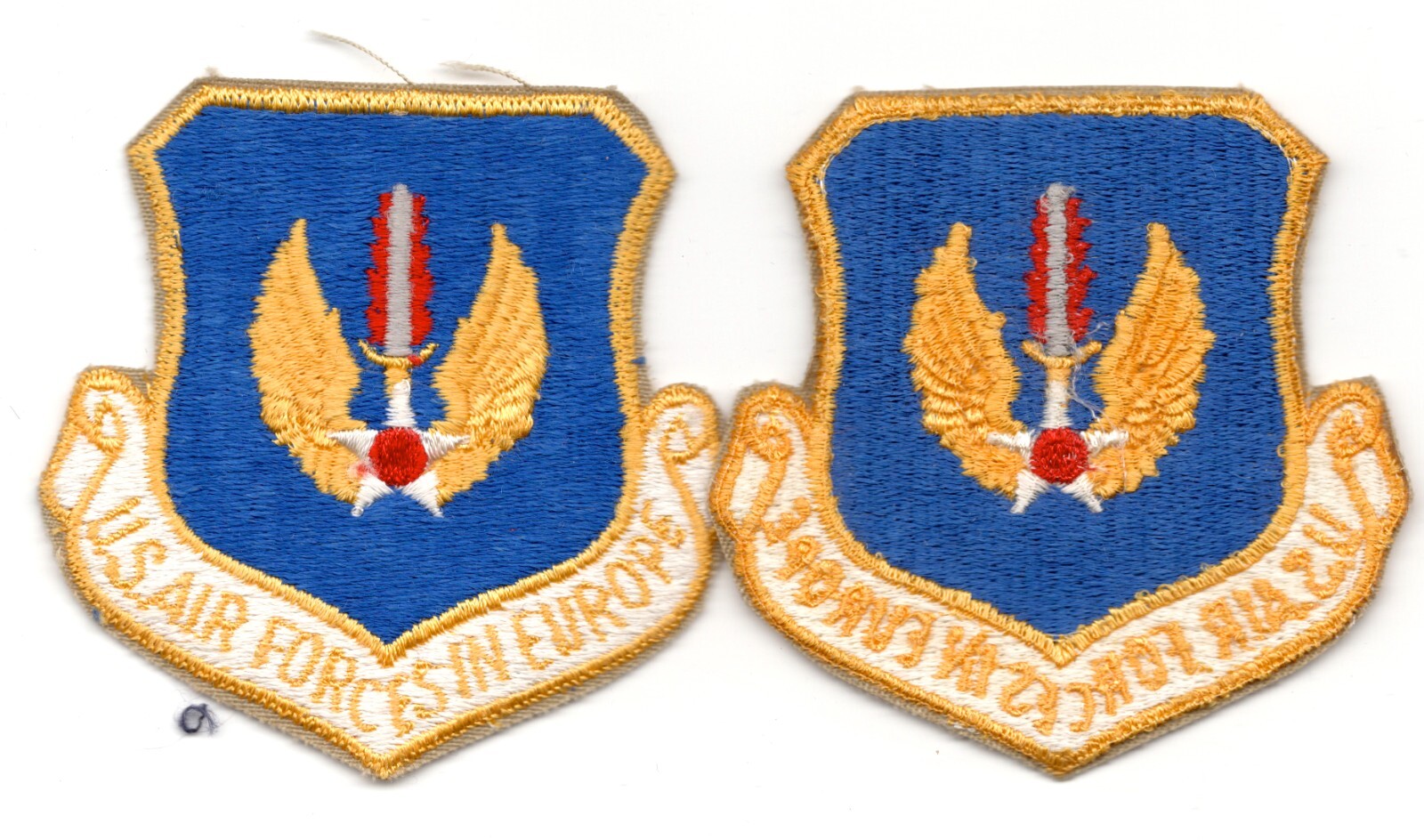 USAF HQ In Europe Color Embroidered Patch