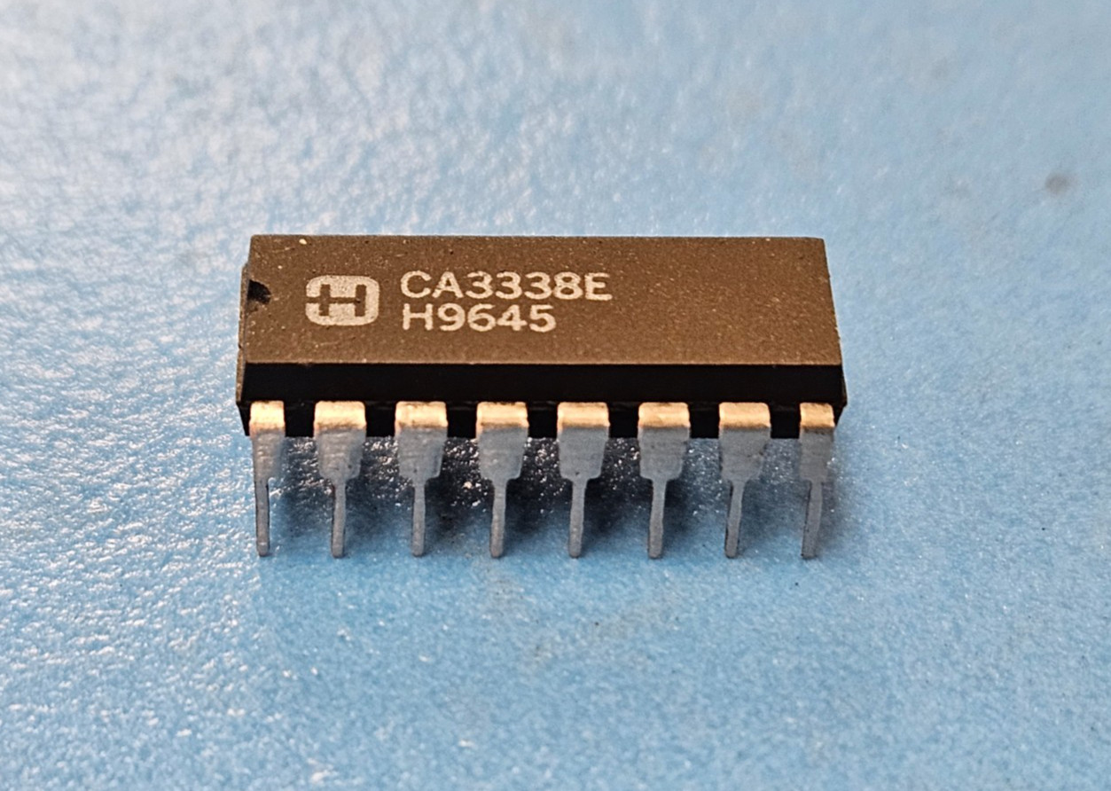 (1 PC) CA3338E HARRIS Digital to Analogue Converter 16-Pin Dip
