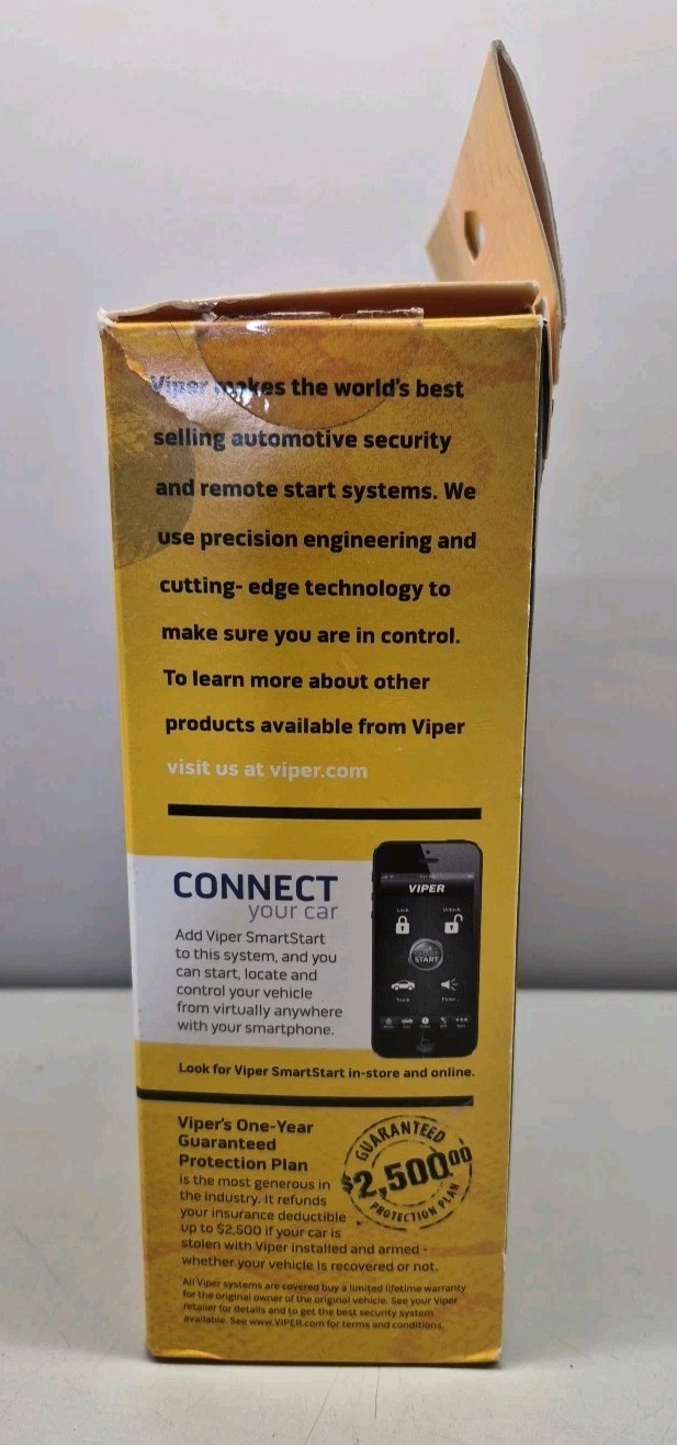 Viper 4115V1B 1-Way Remote Start System Smart Start Compatible