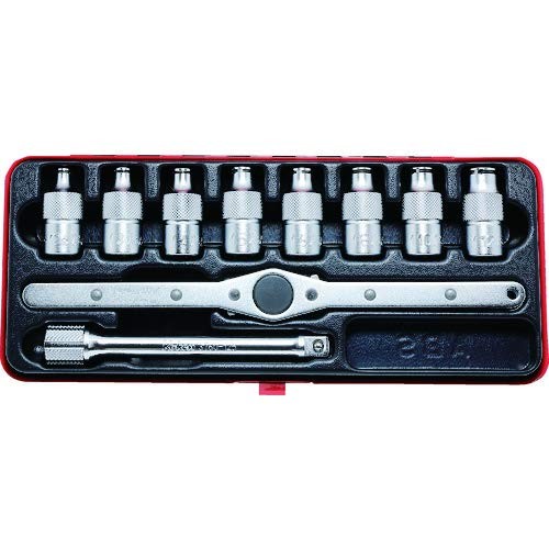 Koken 3261 Tap Holder Socket Set 3/8 9.5mm 10pcs