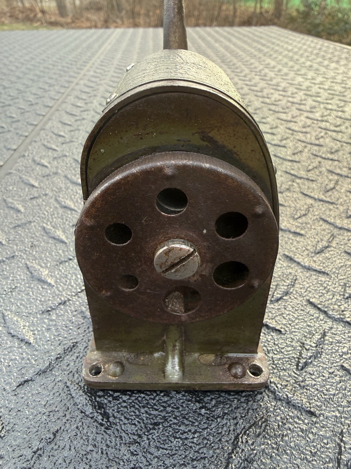 Antique Wizard Pencil Sharpener Works Nice!