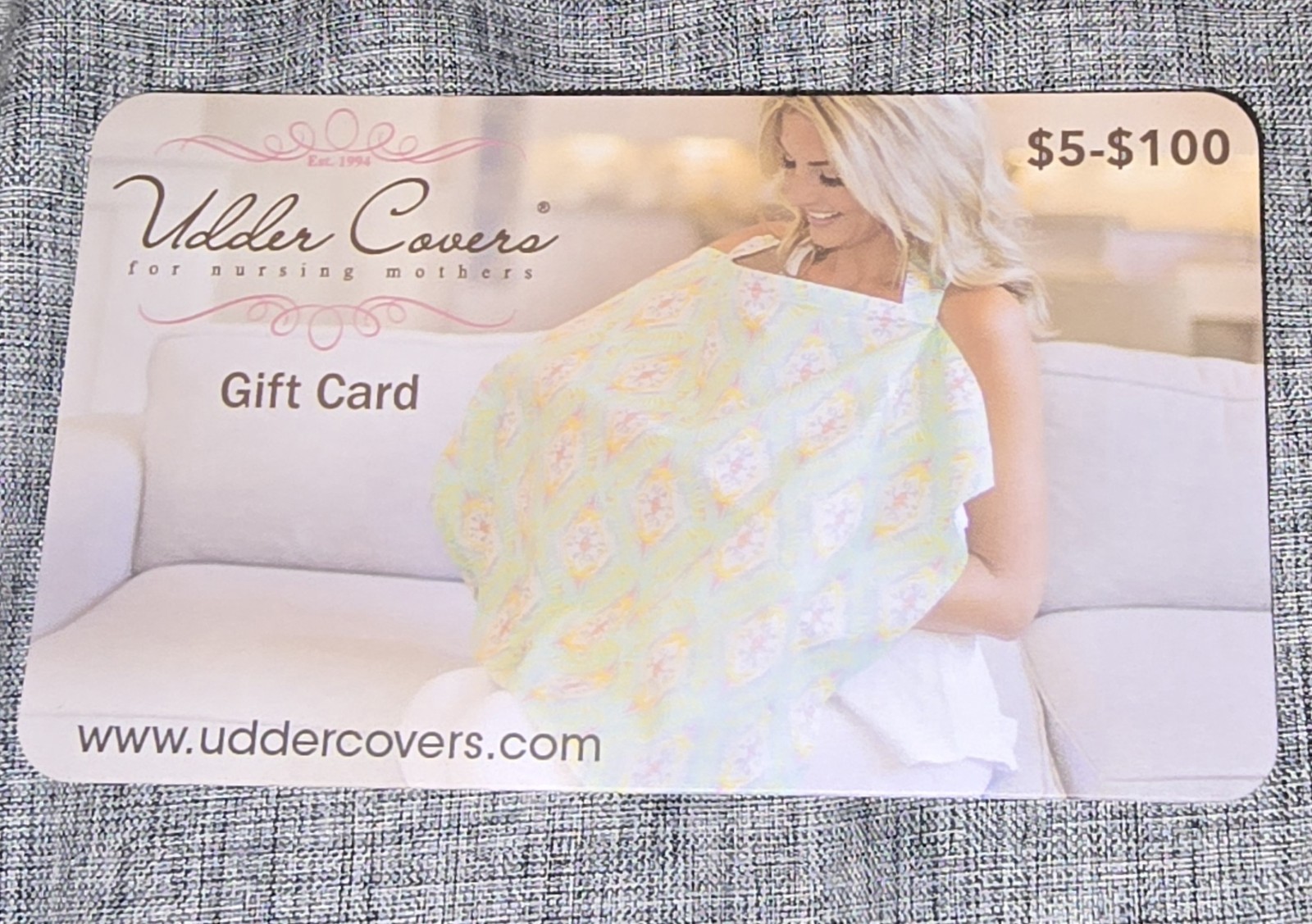 $35 Udder Covers Gift Card
