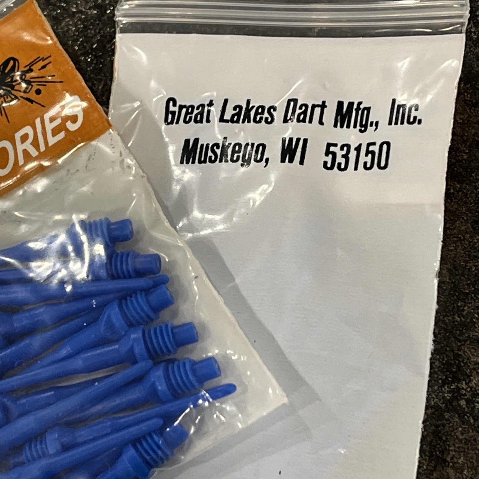 Blue 2BA Thread Soft Tip Replacement Tips Lot Of 300 Tips Dart Accessories NOS