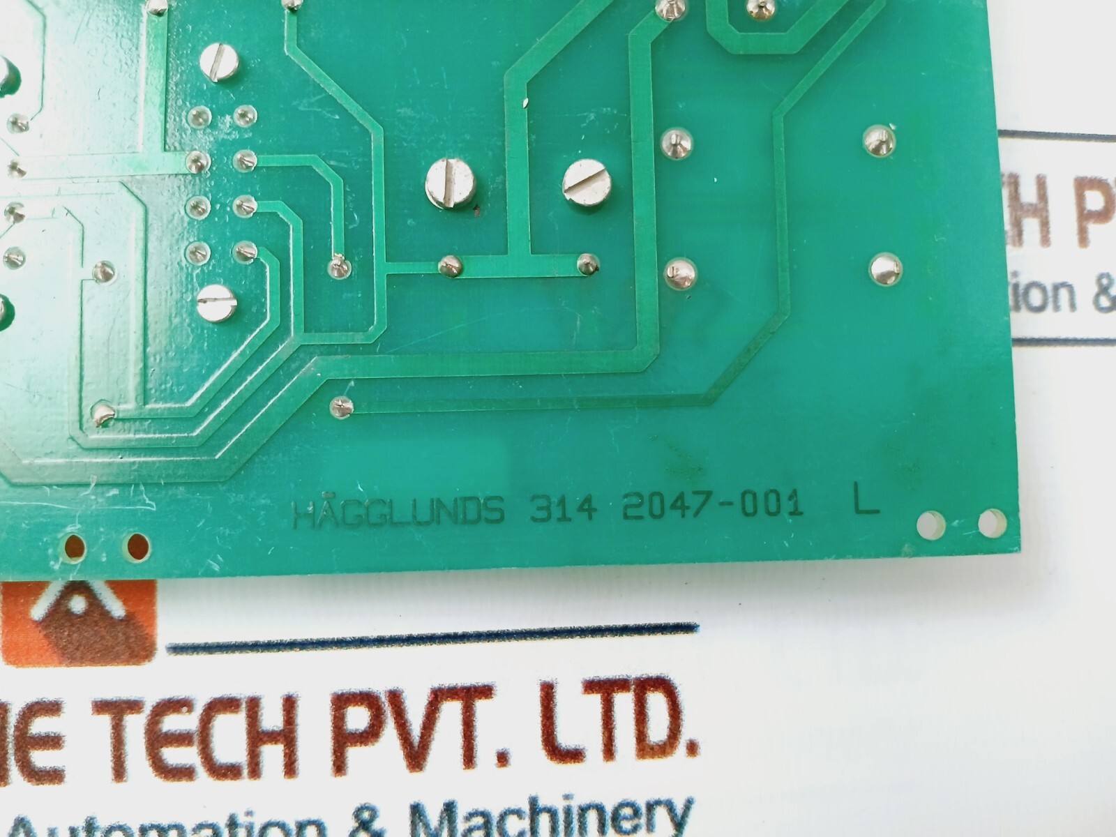 Hagglunds 314 2047-001 L Deck Crane PCB