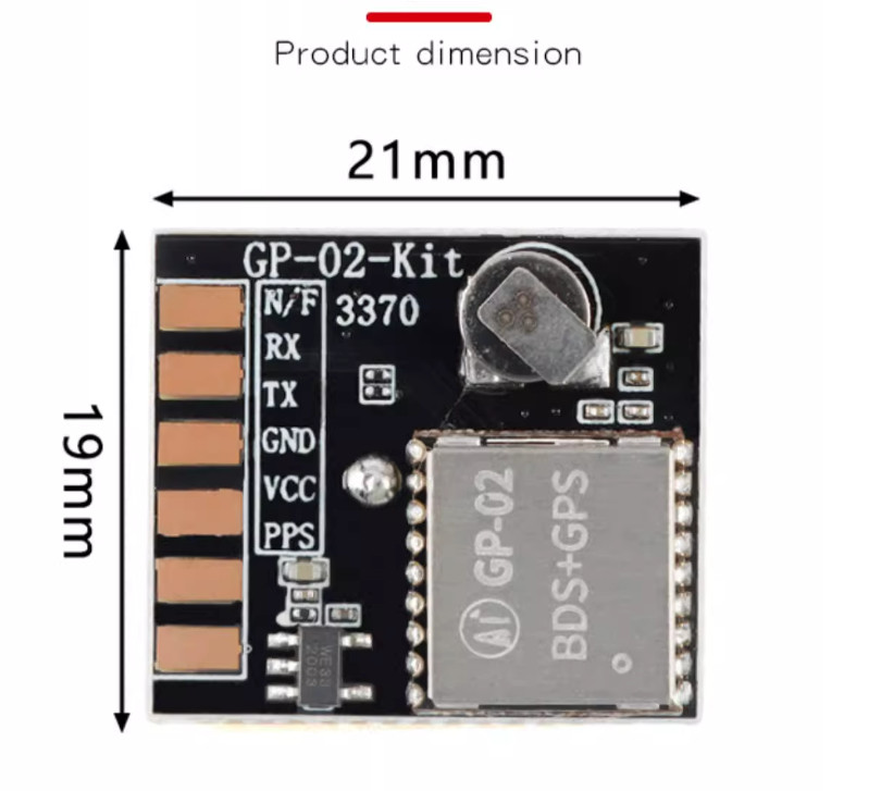 GP-02-Kit BDS/GNSS Satellite Positioning and Navigation Receiver Module Developm