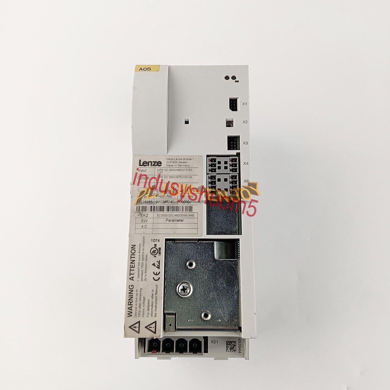 1PC Used Lenze ECSEE020C4B Servo Drive Controller Tested