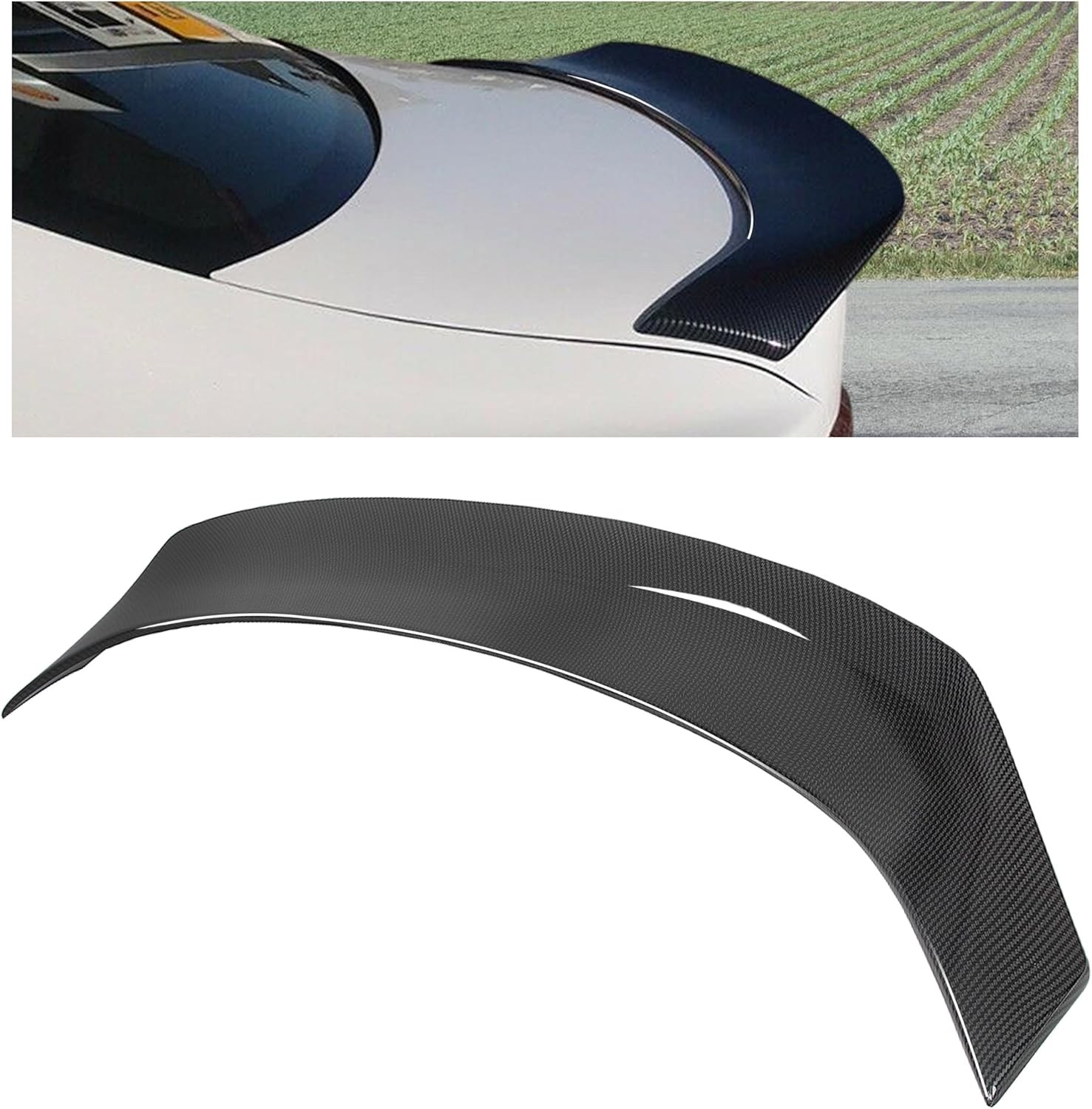 HX Rear Trunk Spoiler Wing Compatible with 2014-2020 Lexus IS200t IS250