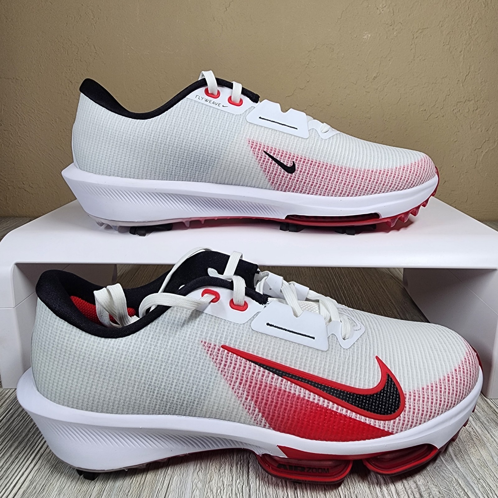 Nike Air Zoom Infinity Tour 2 Golf Red/White Mens Size 10.5 New FD0217-101