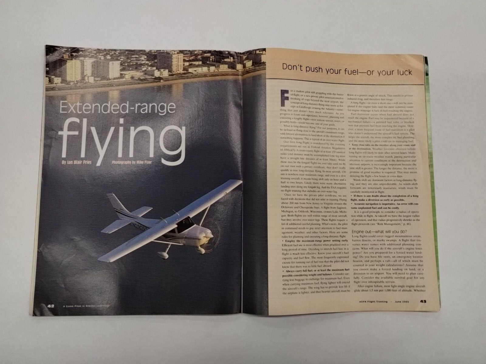 AOPA Flight Training Magazine June 2005-Original