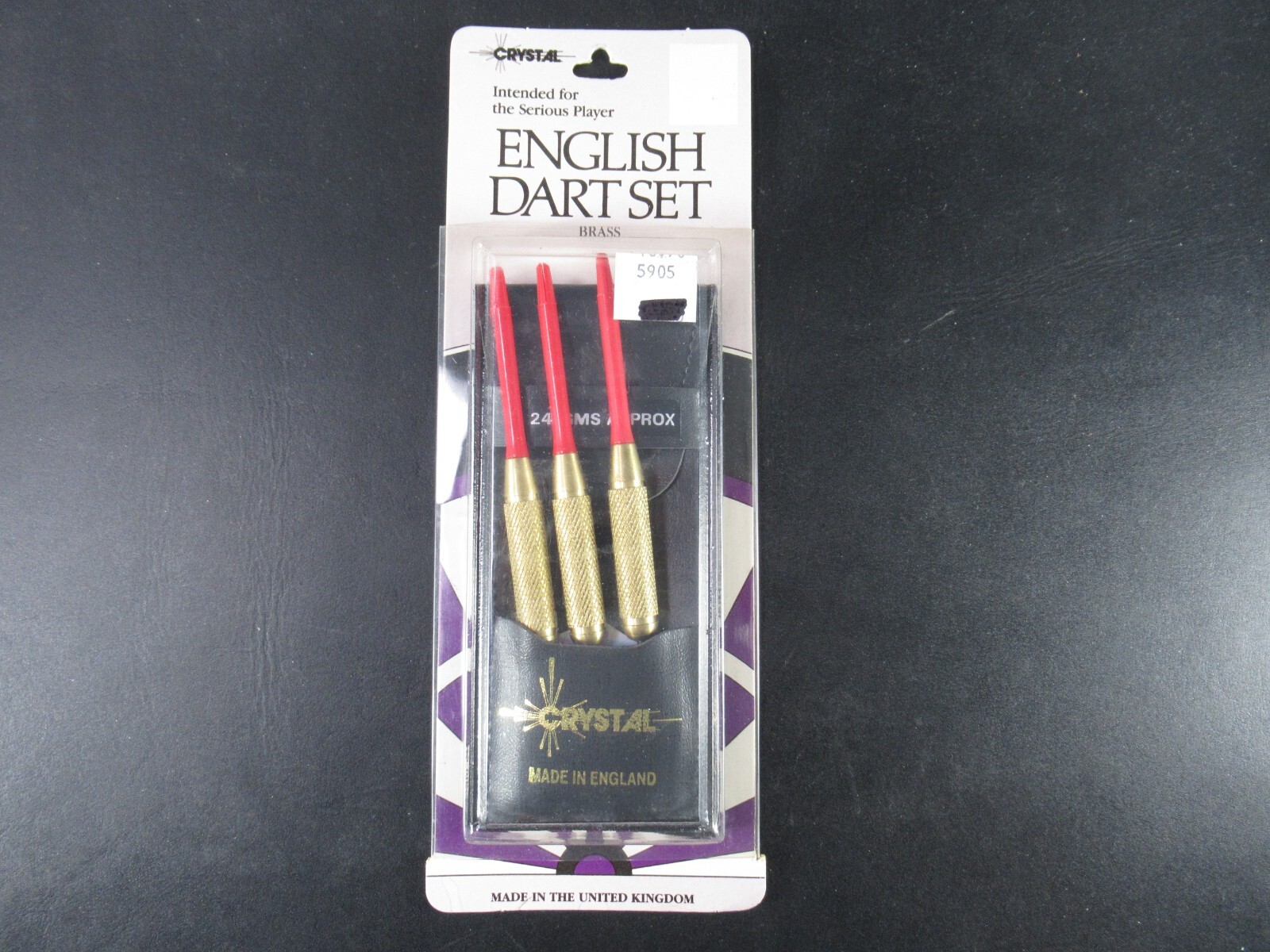 Crystal English Dart Set, 24g NEW (D, JB)