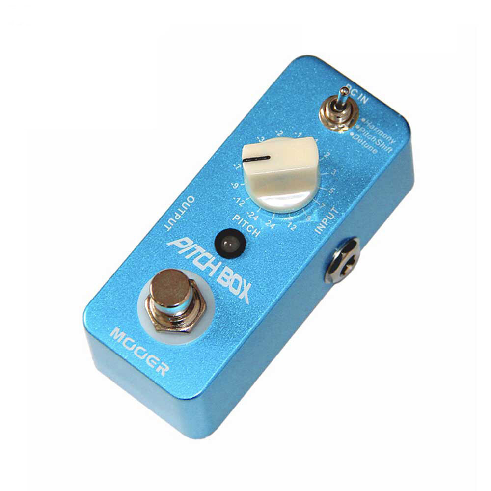 3 Effects Modes Box Compact Guitar Effect Pedal (Harmony, Pitch Shift, Detune)
