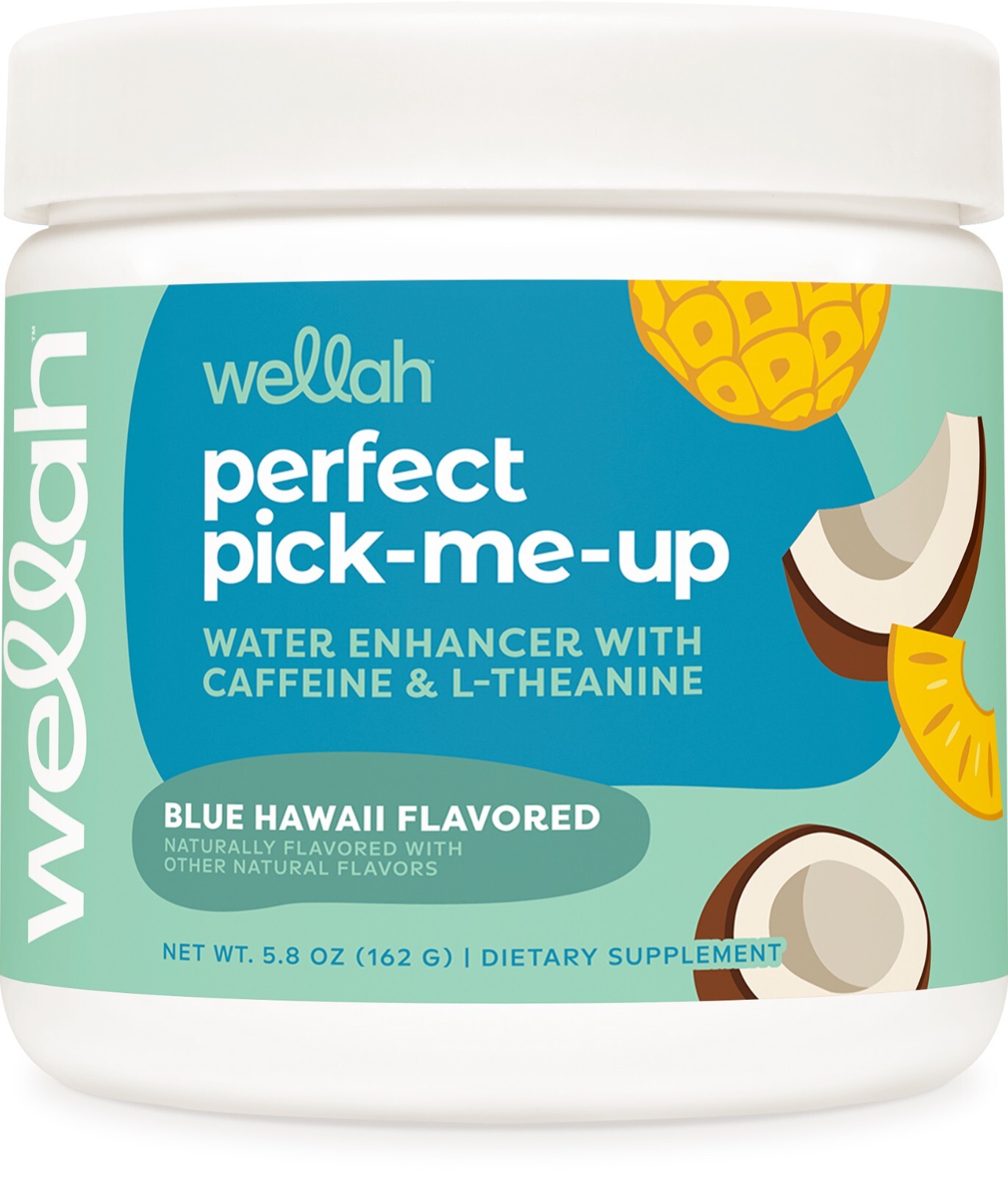 Wellah Perfect Pick-Me-Up (Blue Hawaii) 30 Servings