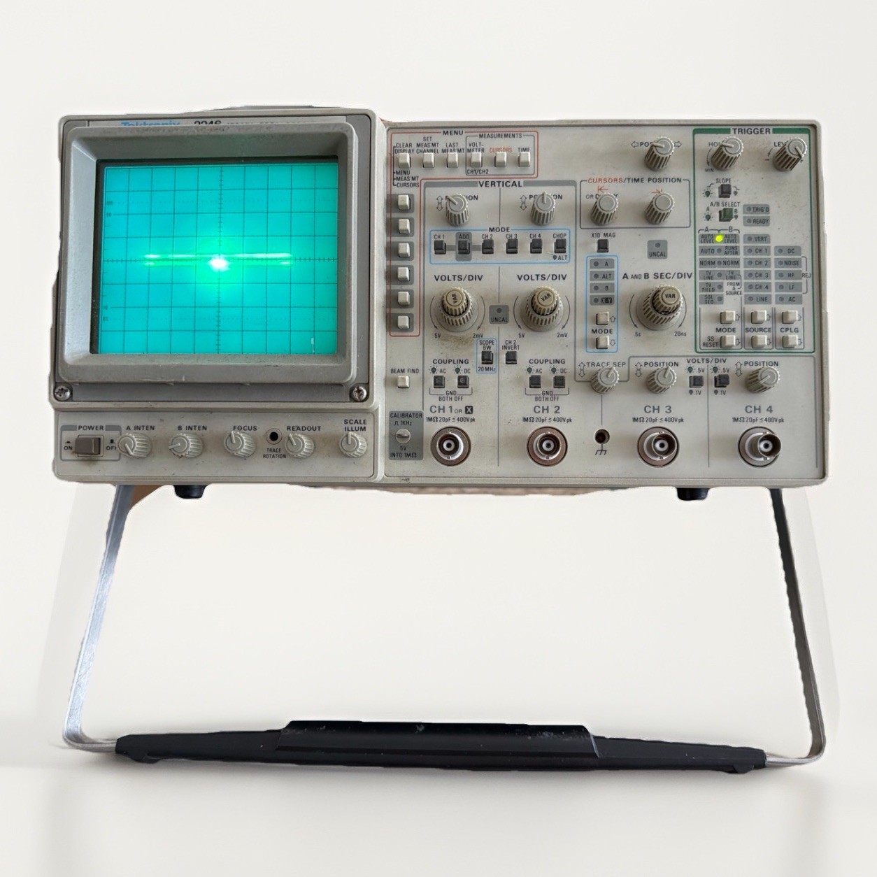 Tektronix 2246 100MHz Oscilloscope 4 Channel Powers On Untested AS-IS