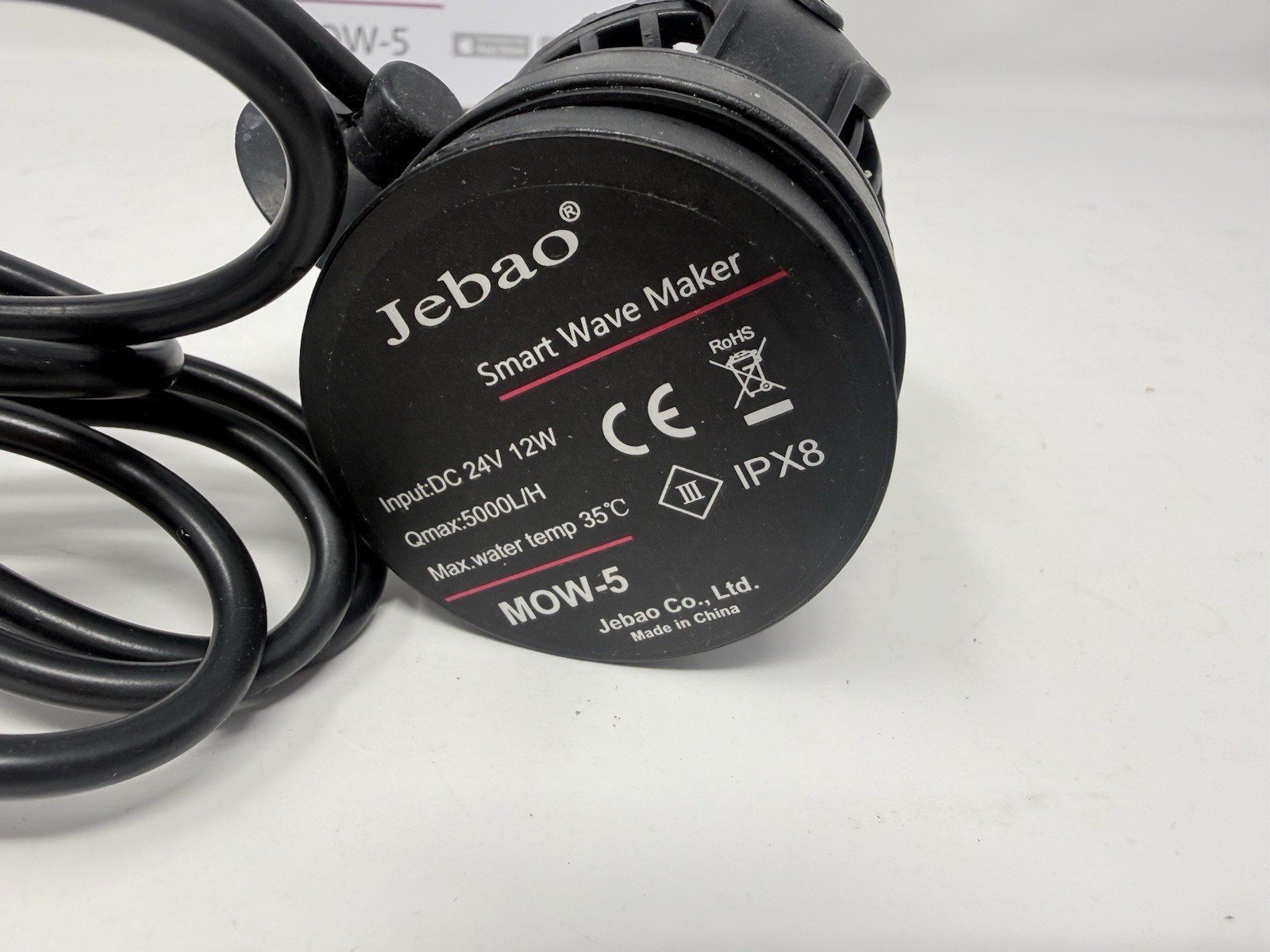 Jebao MOW-5 Wave Maker Flow Pump with Controller for Marine Reef Aquarium
