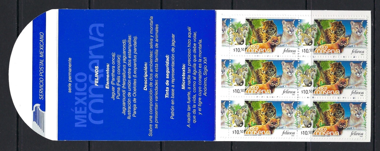 MEXICO #2402 MINT, NH COMPLETE BOOKLET