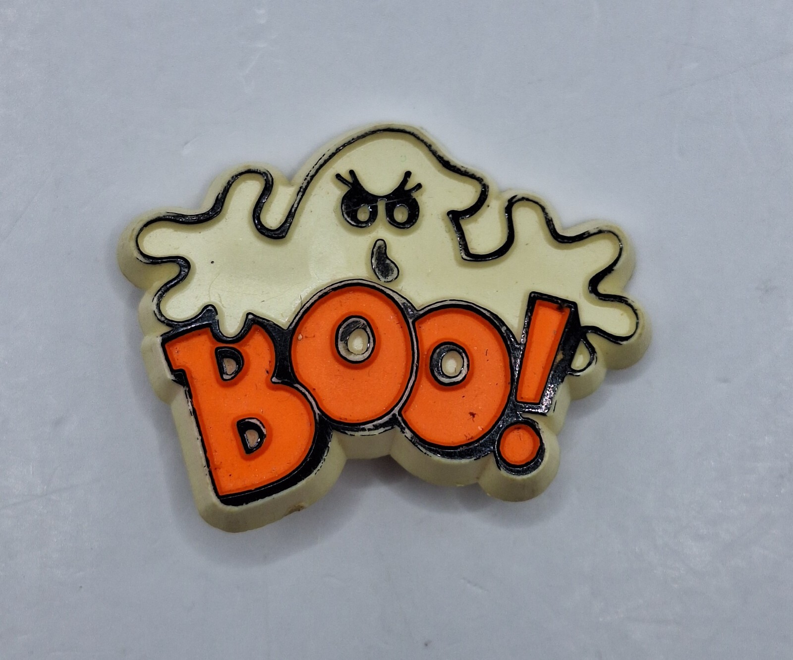 Hallmark Halloween BOO Ghost Pin 1991 VGC