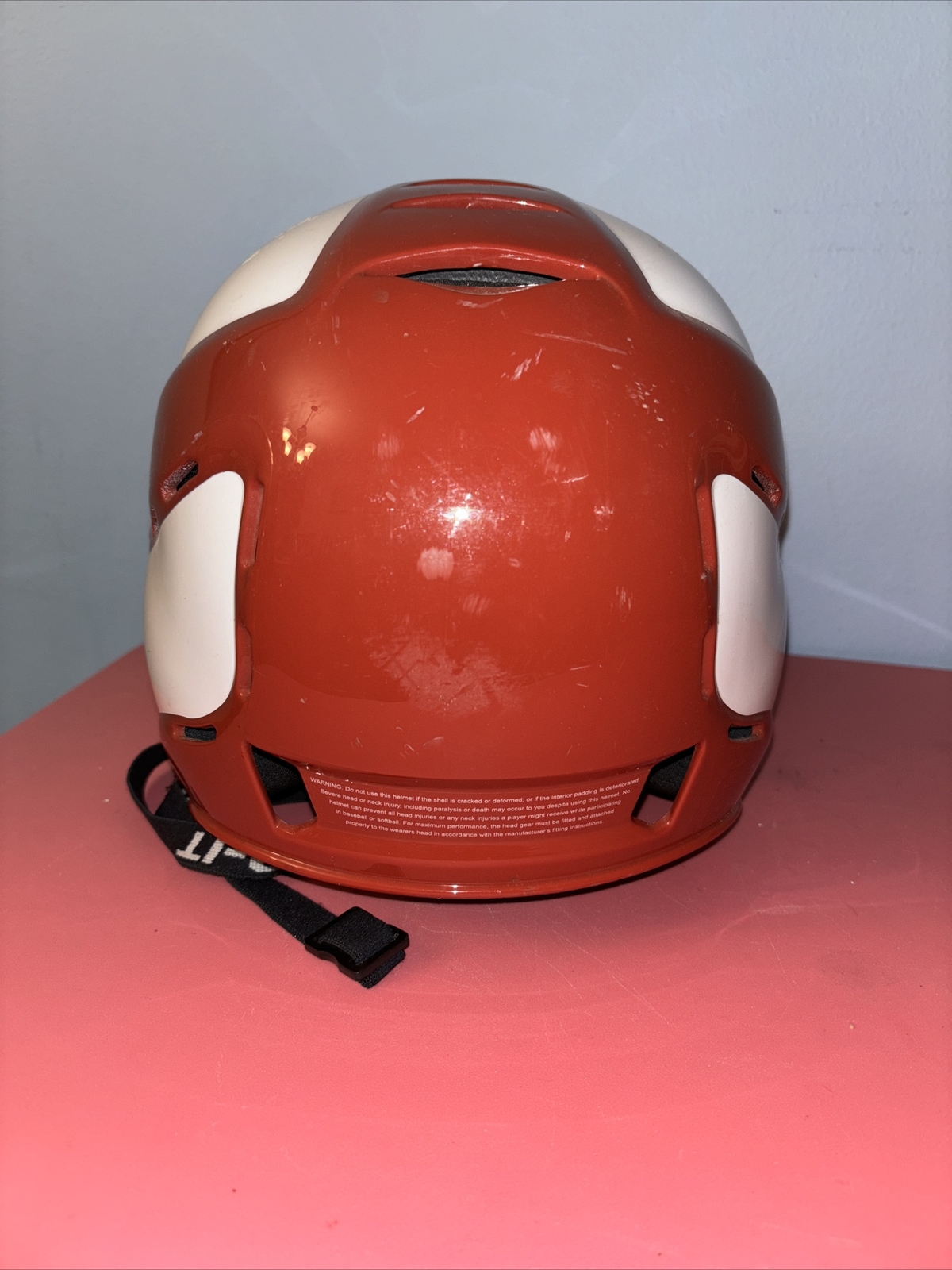Rip-It Vision Pro Fastpitch Softball Helmet Small/medium Red And White