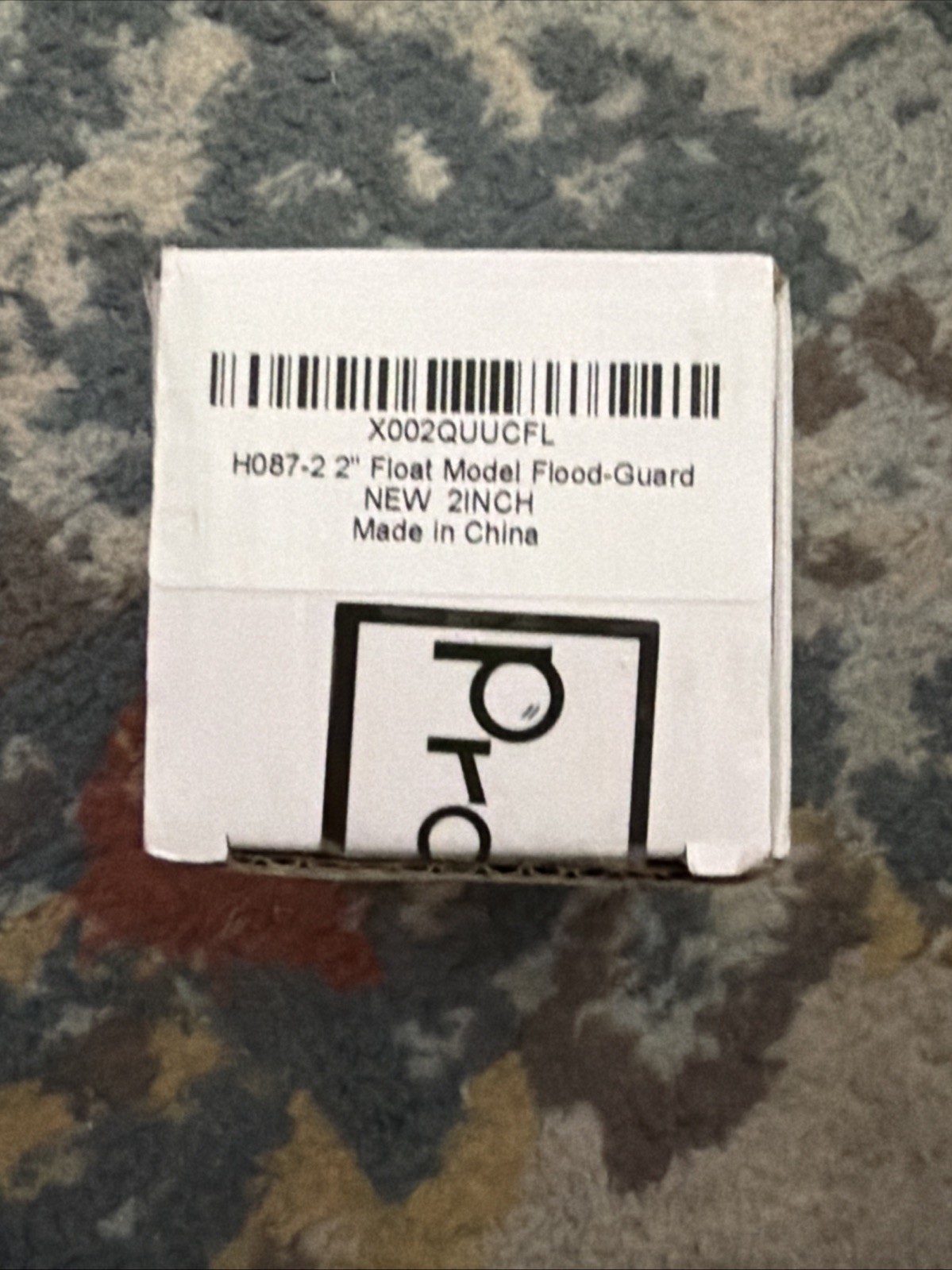 Internal Backwater Valve,2-F 2" Float Model Flood-Guard for 2-inch Flood Drai...