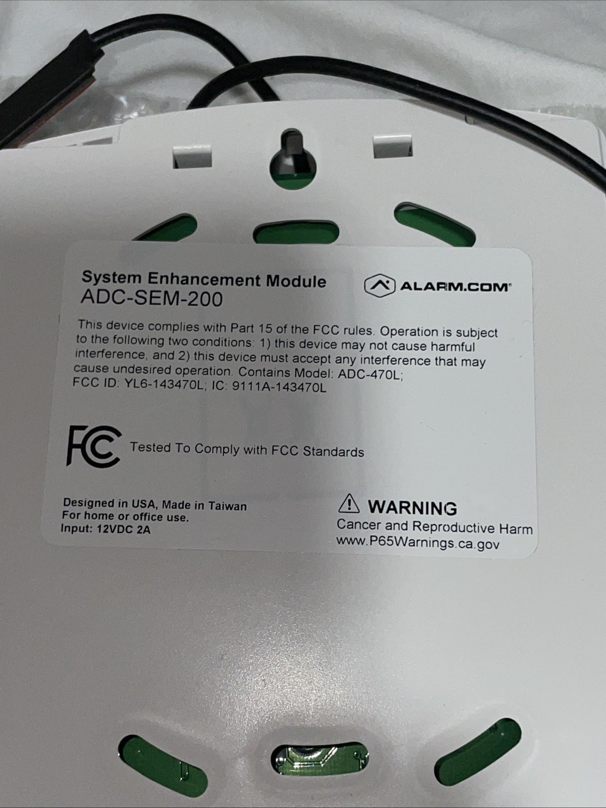 Alarm.com ADC-SEM-200---adc-sem-220 Dual Path Encancement Module New