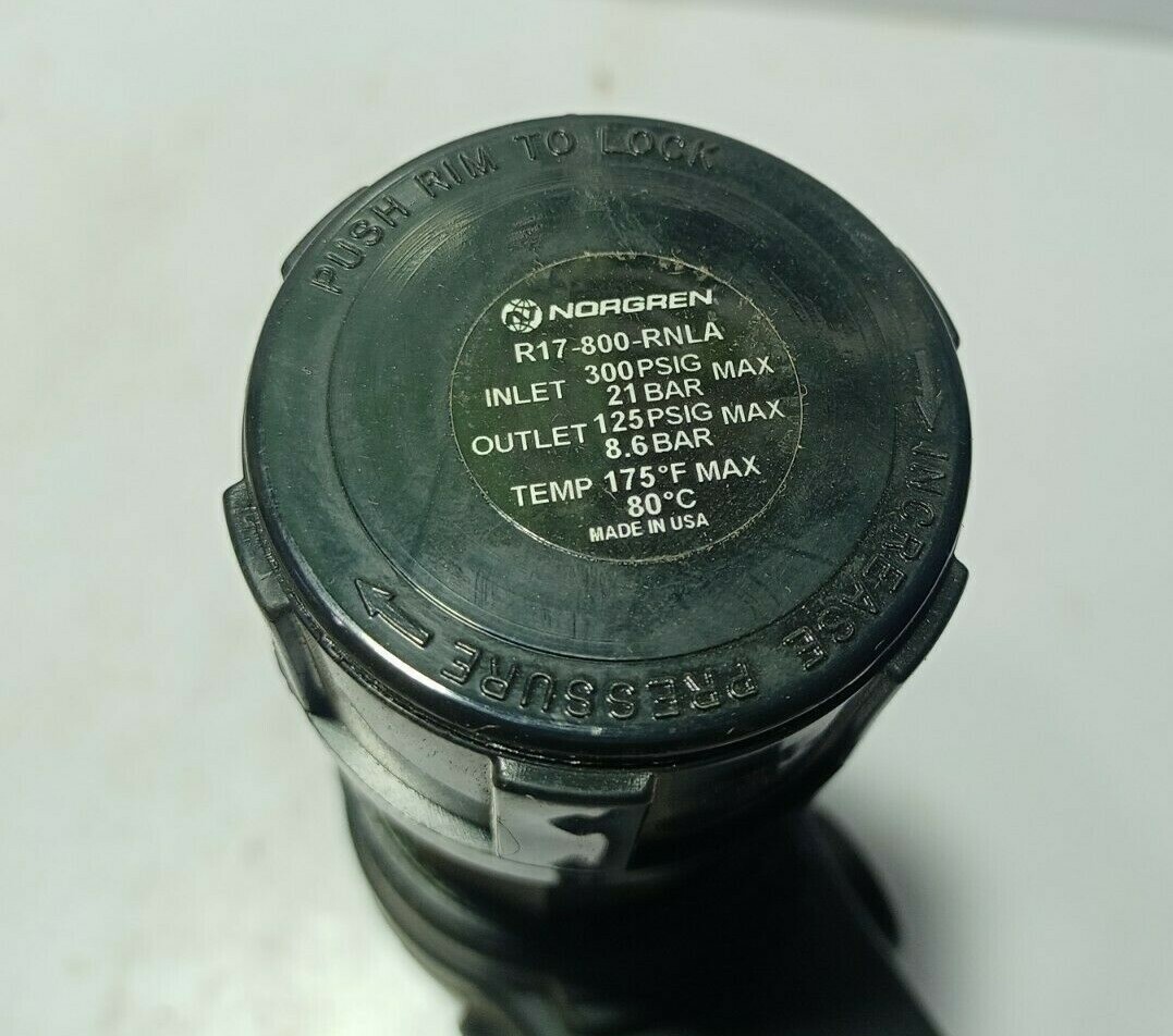Norgren R17-800-RNLA Pressure Regulator / R17800RNLA (1)