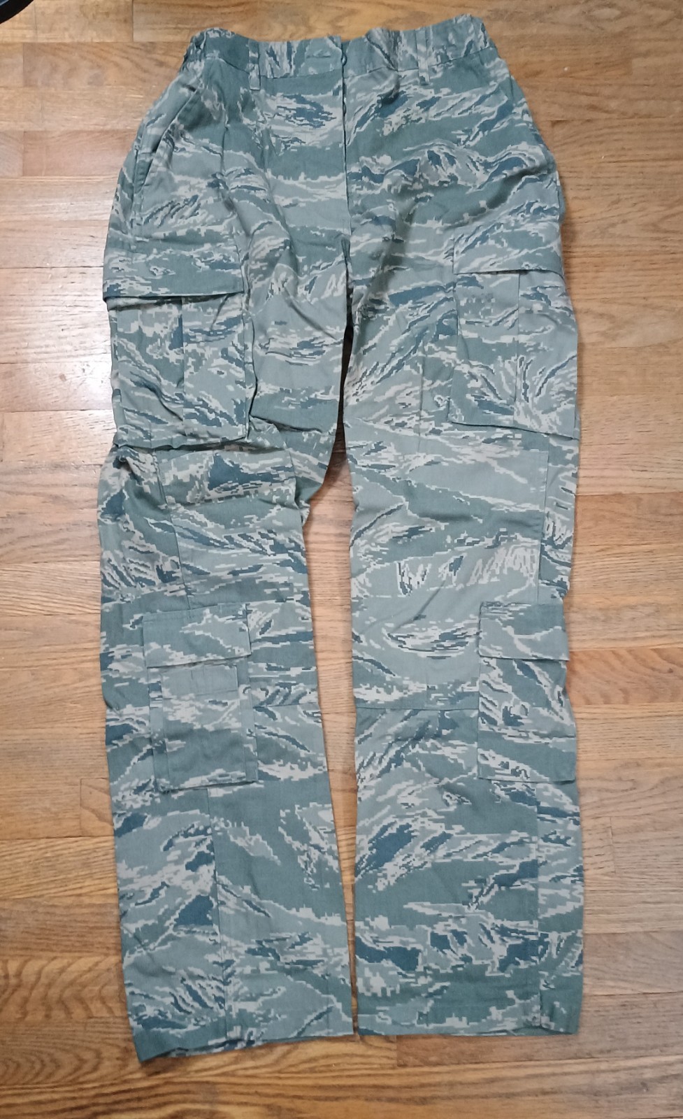 ABU USAF Utility Trousers Pants Size 8R Digital Tiger Stripe Camouflage Pants