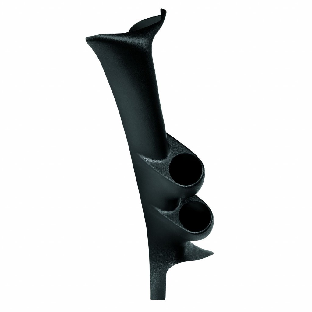 AutoMeter A-Pillar Pod For Ford F-350 Super Duty 1999-2007 | Black | Dual | 52mm
