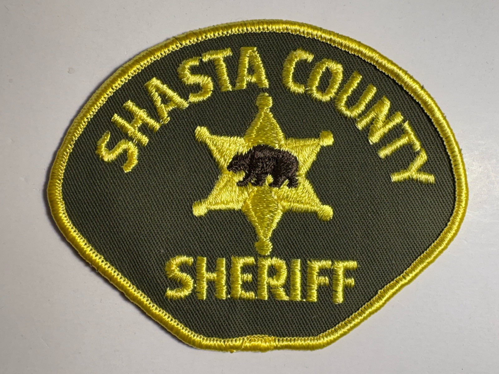 Shasta County California Sheriff Patch