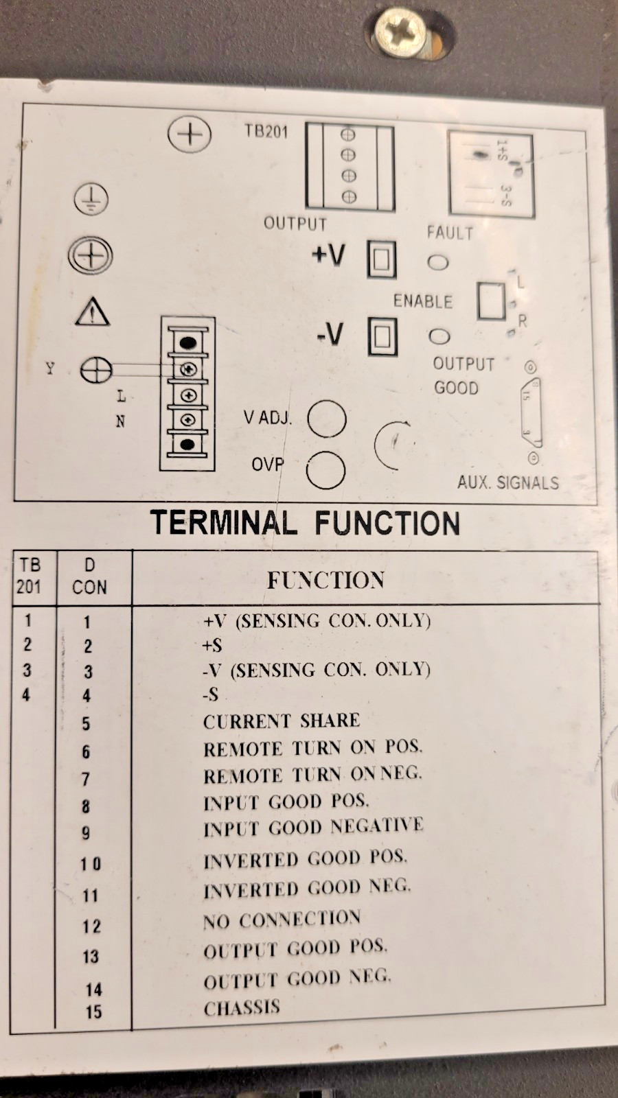 LAMBDA LZS-250-3 POWER SUPPLY