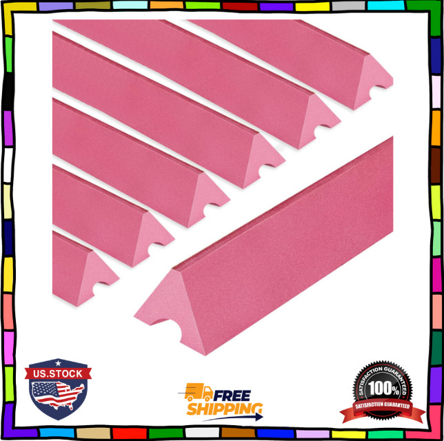 6 Pack K66 Rubber Pool Table Bumpers Replacement Cushions 8 Foot Billiard Rail