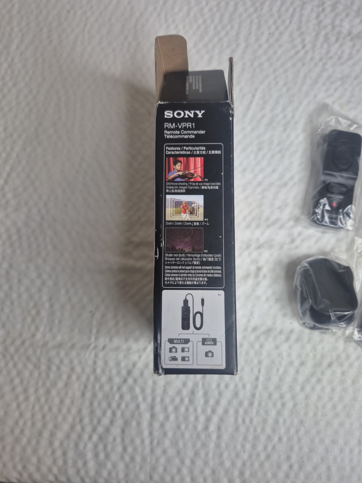 Sony RM-VPR1 Remote Commander Wired Remote Control for Handycam Cyber-shot New