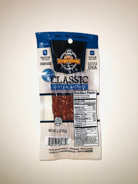 Dearborn Classic Hunter Sausage 12 - 3 oz. packages