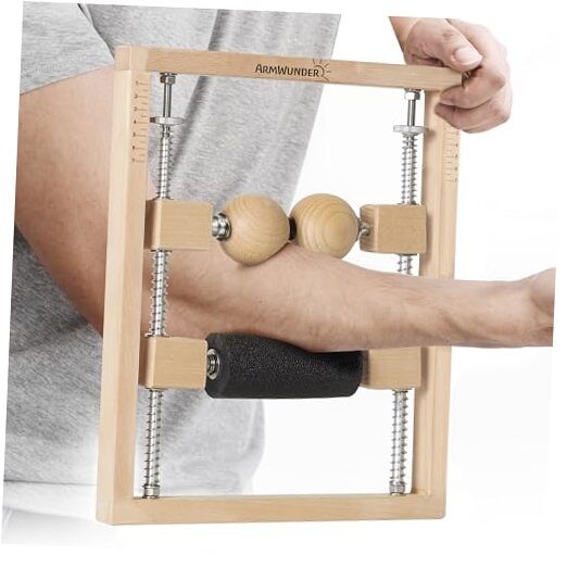Professional Forearm Massager and Roller - Tennis Elbow, Golfer's Elbow,