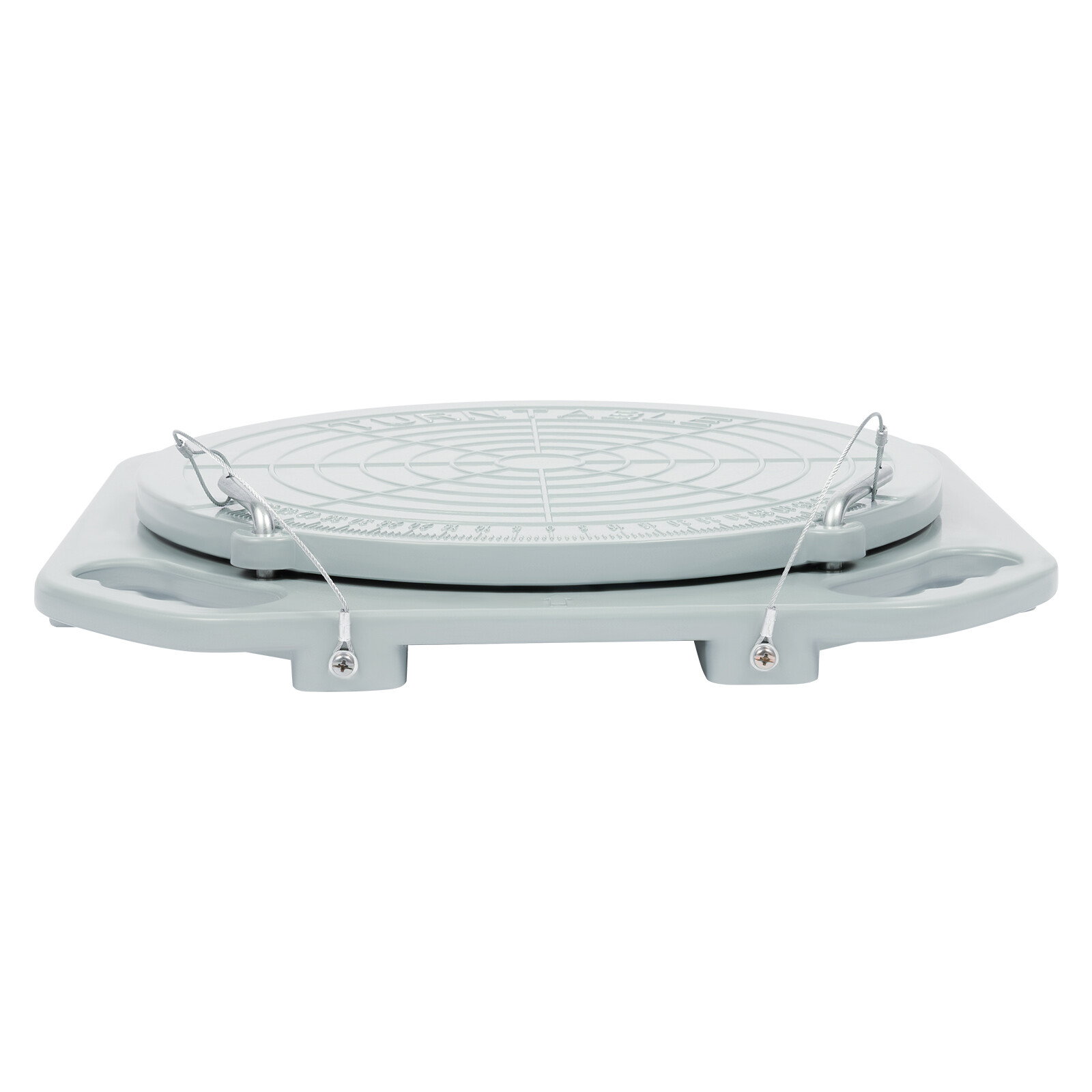 2pcs 5 Ton Front End Wheel Alignment Turntable Plate 360° Rotating Plate Table