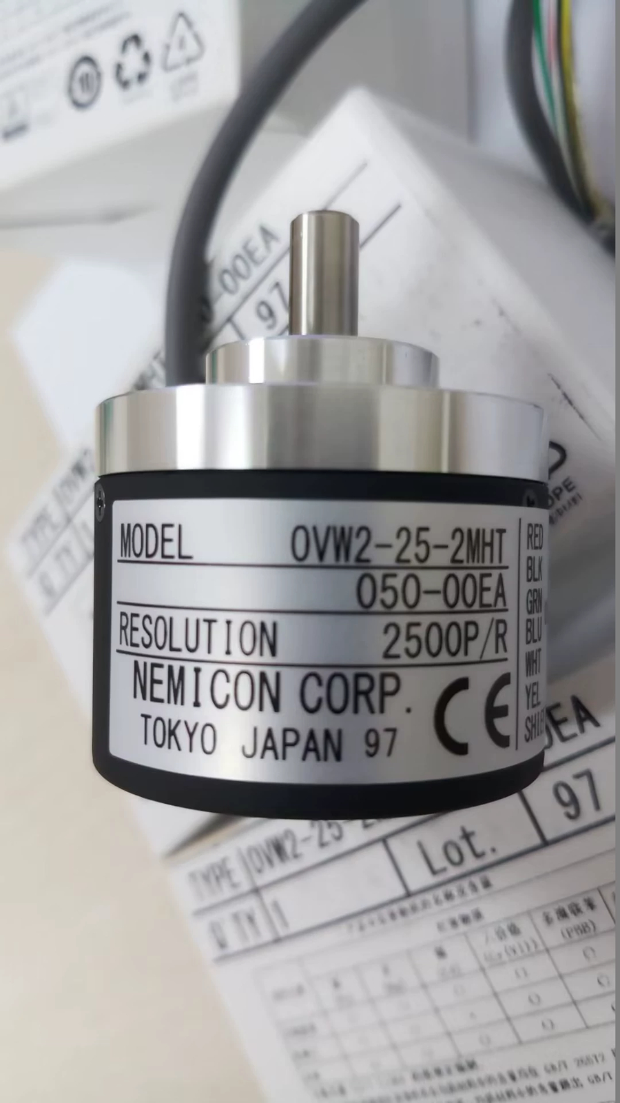 1pcs New  NEMICON OVW2-25-2MHT-050-00EA Encoder