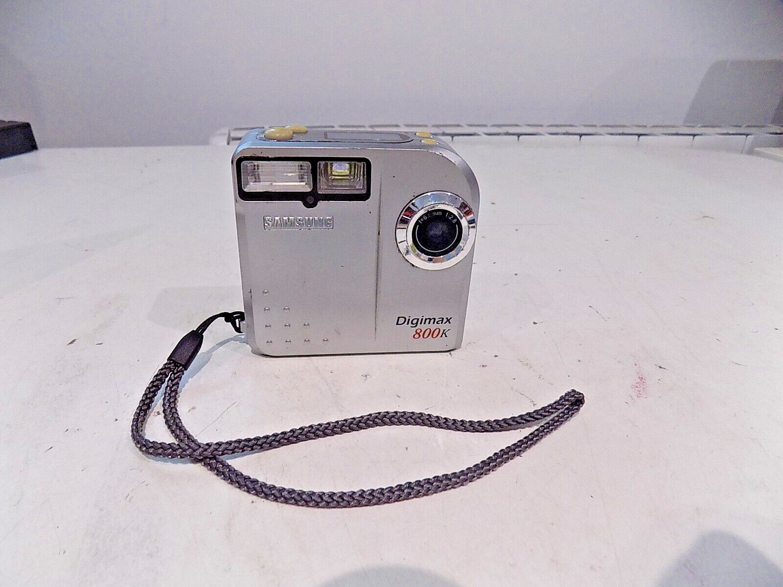 Vintage Samsung Digimax 800k Digital Camera 0.8MP 1999 Museum Piece UNTESTED