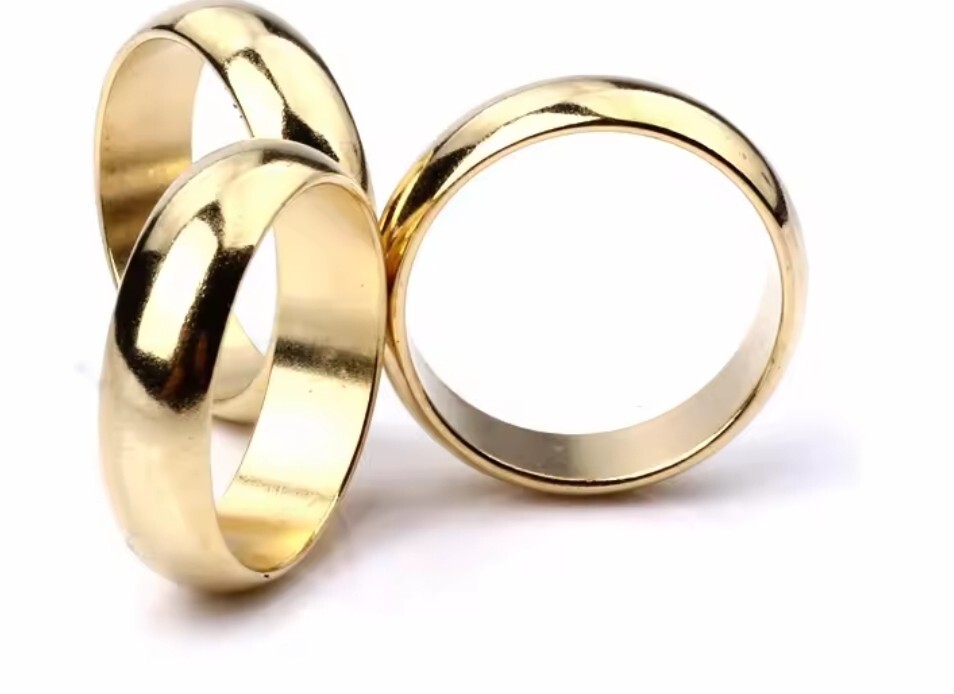 Magic Trick Magnetic Ring Vanishing Tricks Gold Color T16