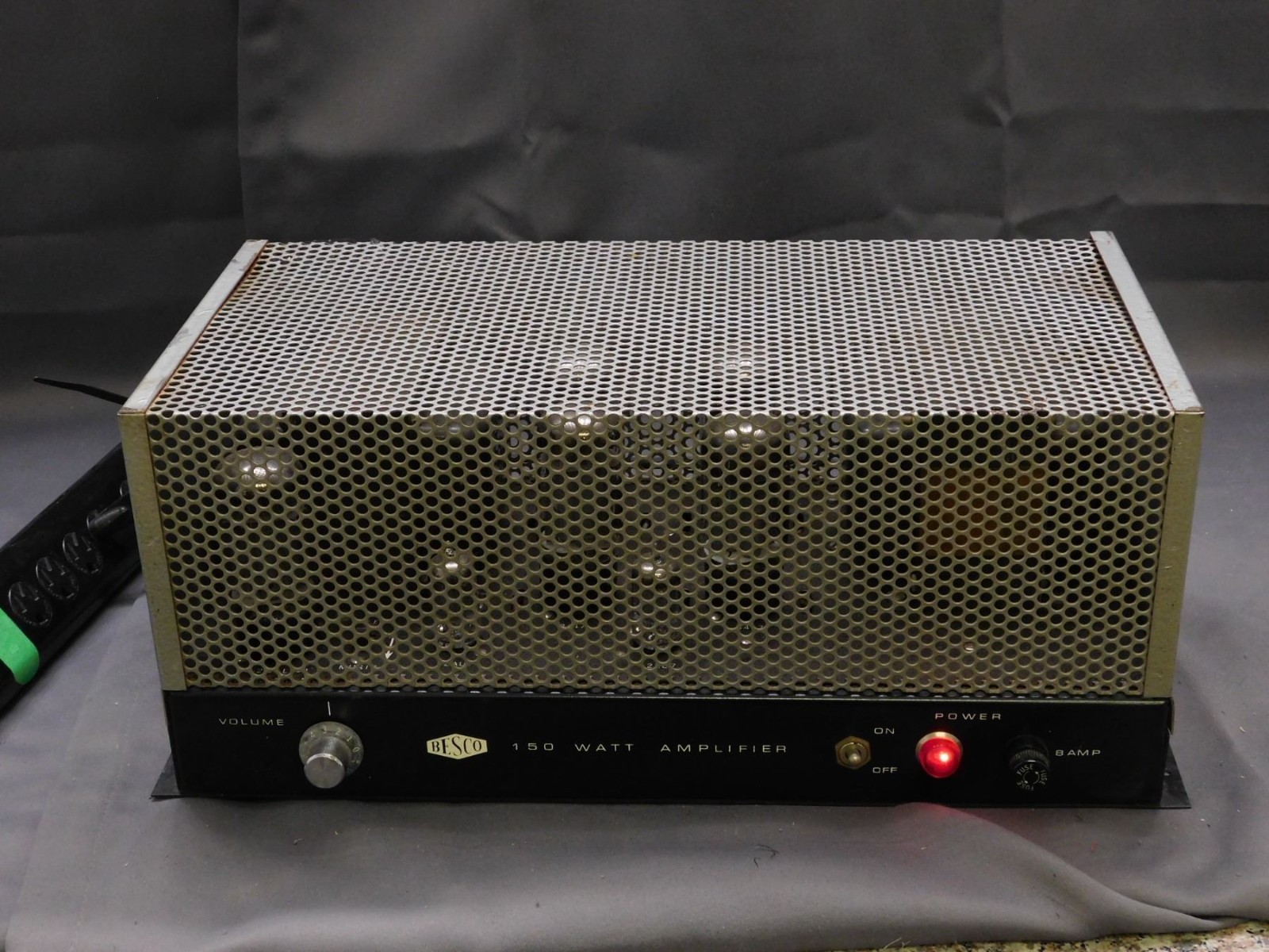 Rare Vintage Don McGohan Besco 1501 150 Watt Monoblock Hi-Fi Tube Amplifier 8417