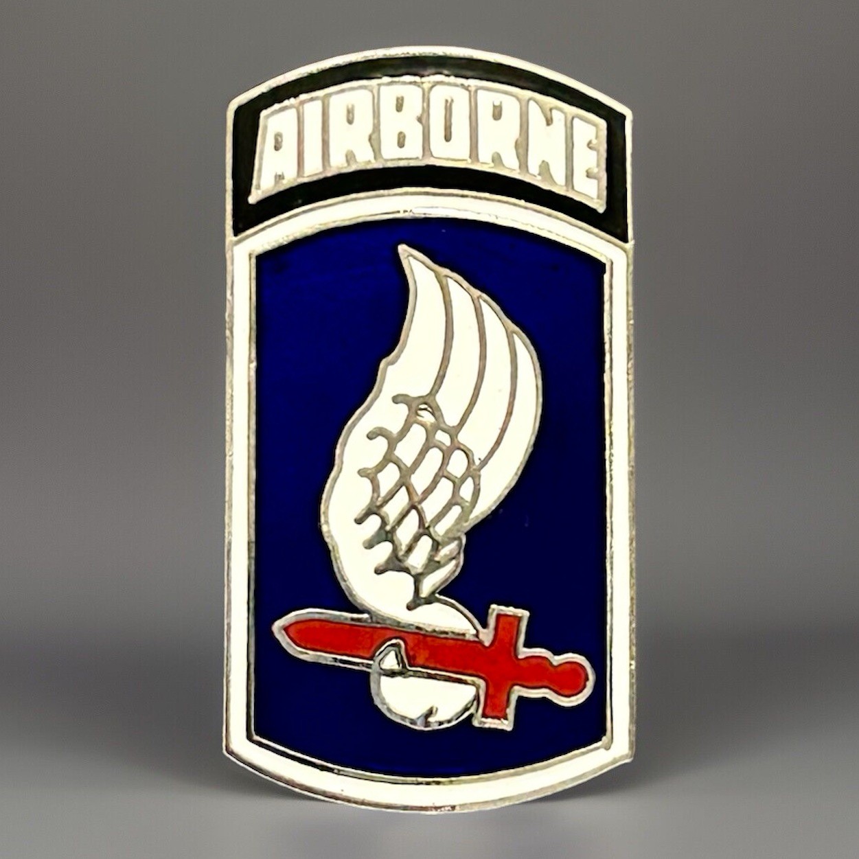US Army 173rd Airborne Division Hat Pin