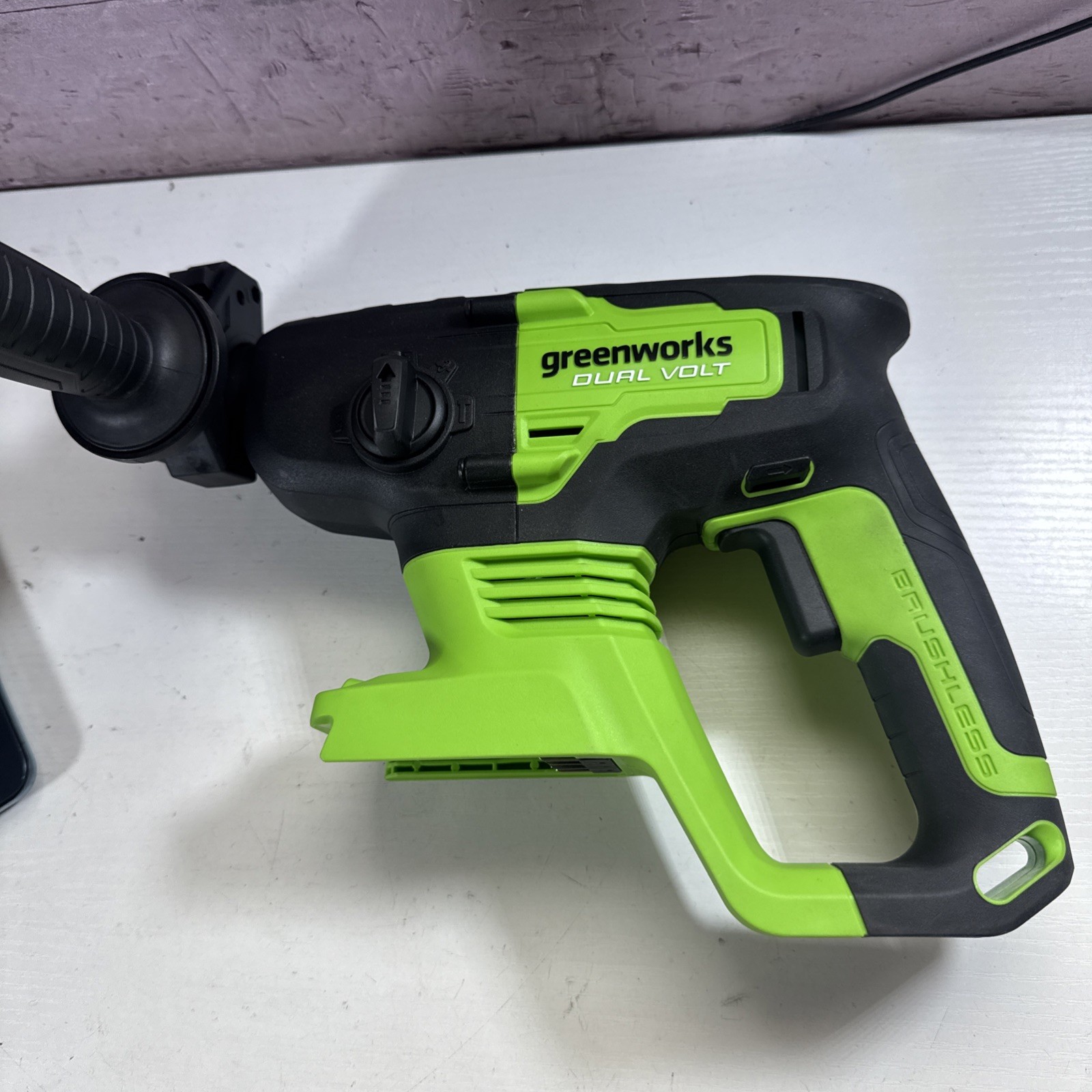 Greenworks 24/48V Cordless SDS Rotary Hammer 24BRH1 Brushless TOOL ONLY