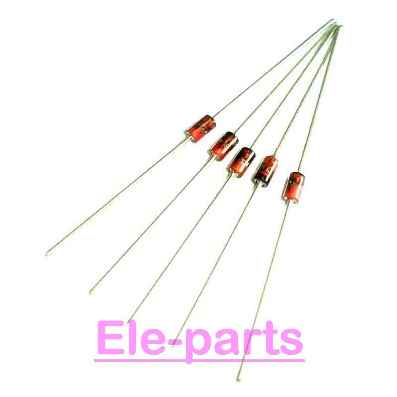 100 PCS 1N4740A DO-41 1N4740 IN4740 10V/1W Silicon Planar Power Zener Diodes