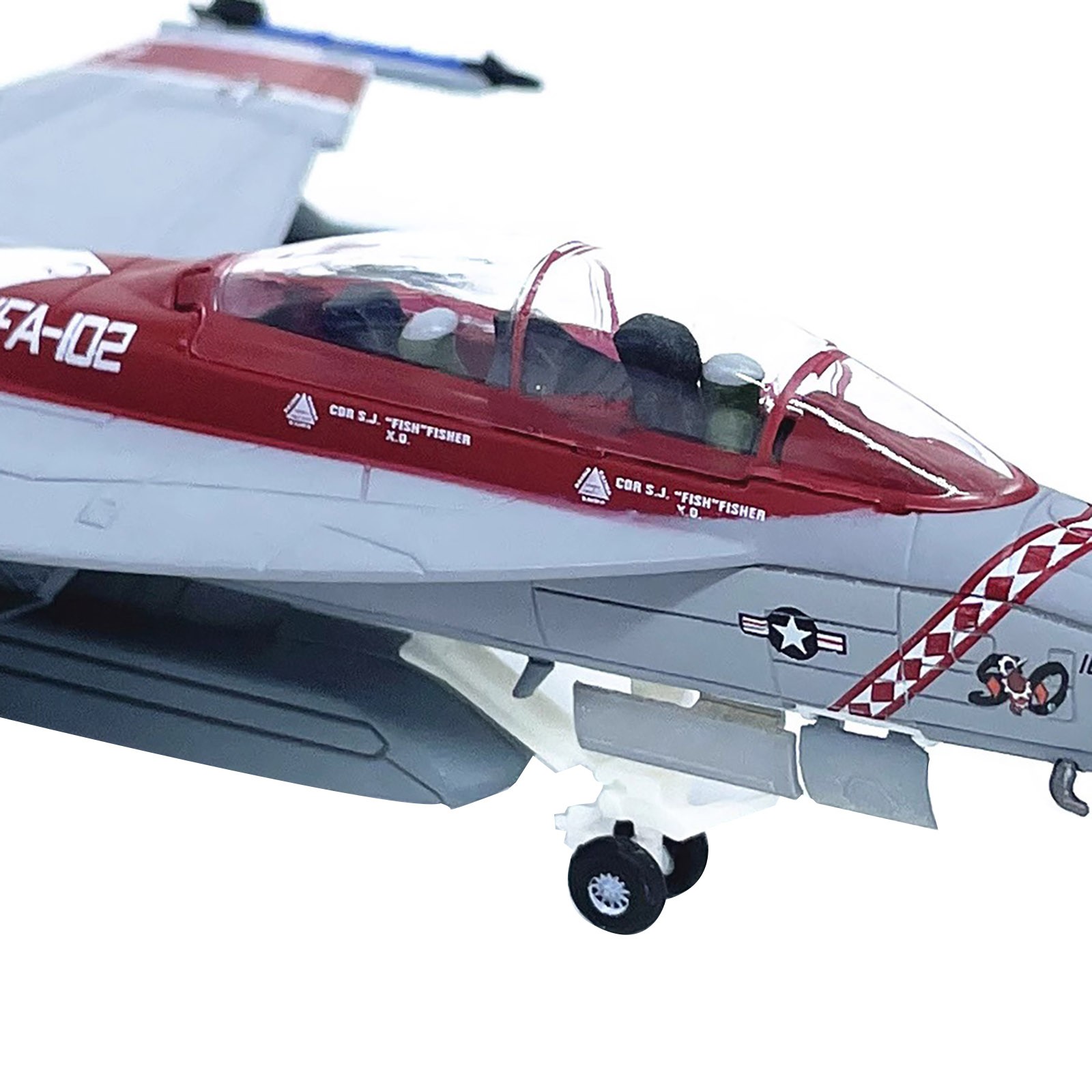 F/A-18 Super Hornet Strike Fighter VFA-102 Diamondbacks Model Plane