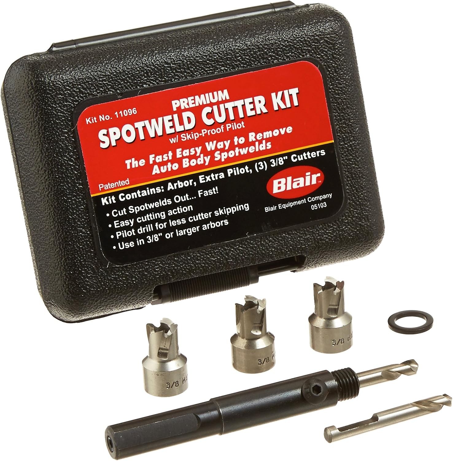 Blair 11096 Cutter Set,Cutters Arbor & Pil