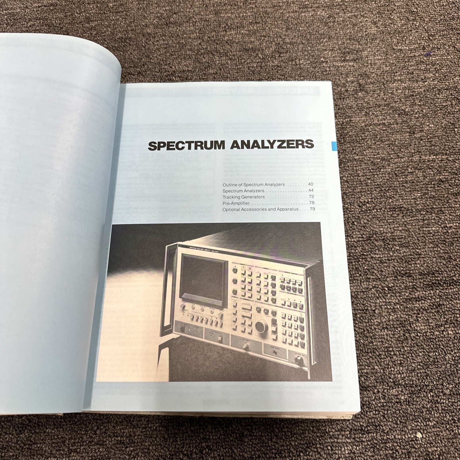 Anritsu Electronic Measuring Instruments Catalog ~ 1985/1986 ~ Hardcover