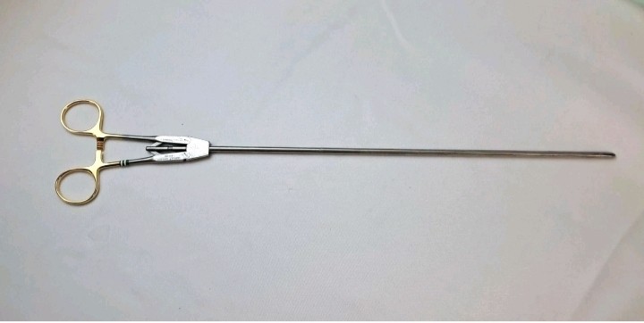 Jarit 600-253 Tungsten Carbide Laparoscopic Needle Holder Right Curved 5mmx33cm