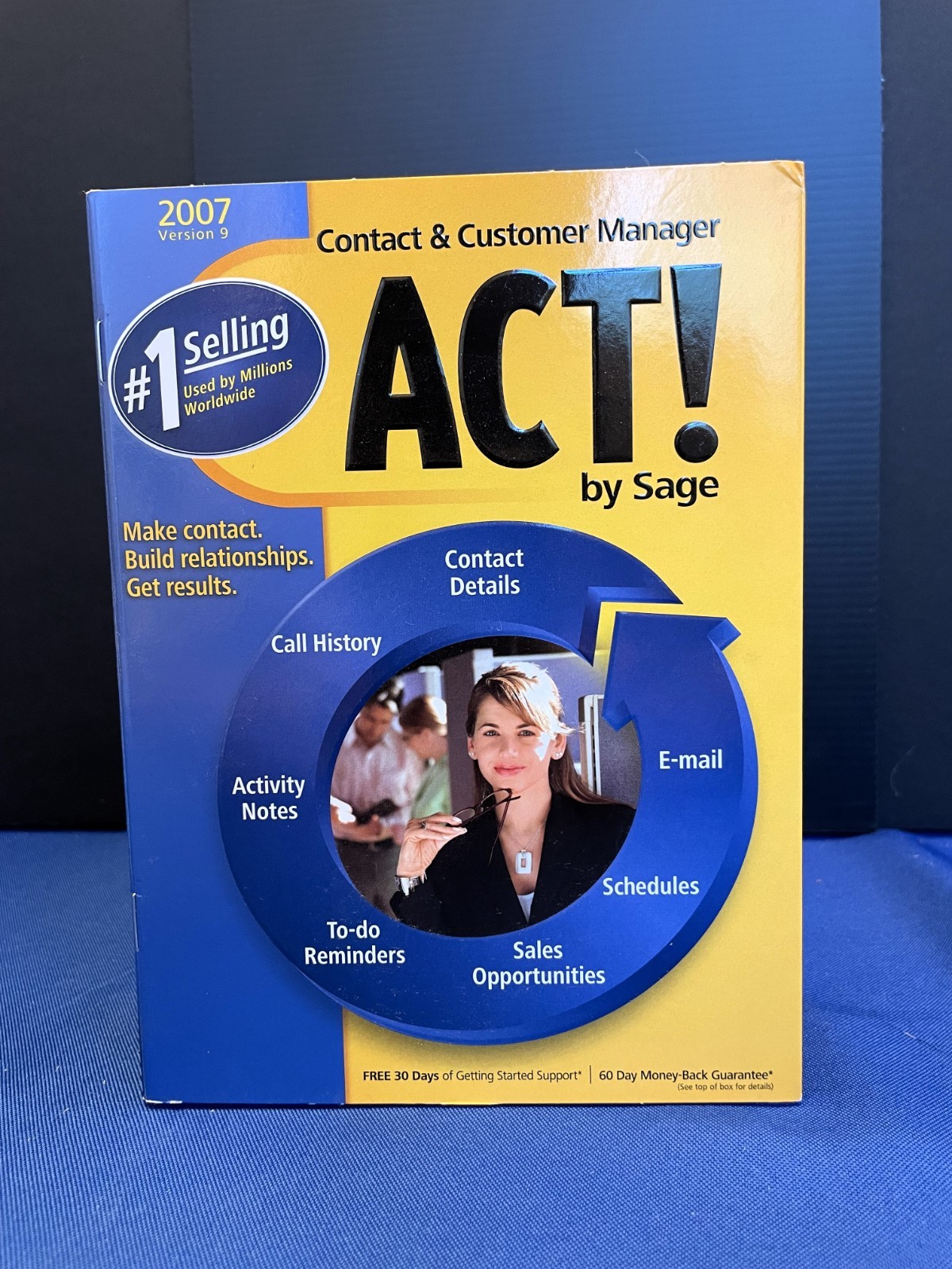 ACT! by Sage 2007 Version 9.0 Contact Customer Manager PC Software NEW SEALED
