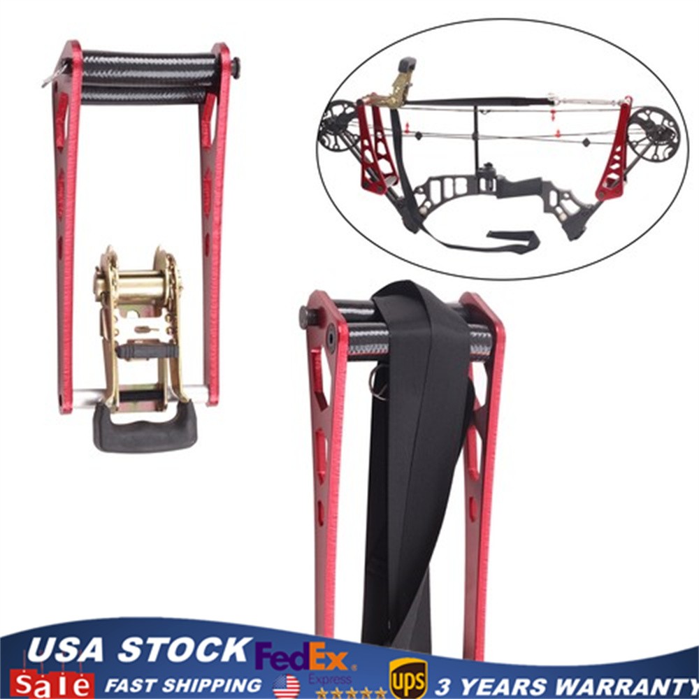 HandHeld Portable Bow Press Aluminum Alloy Ratchet-Loc Press Compound Bow Press