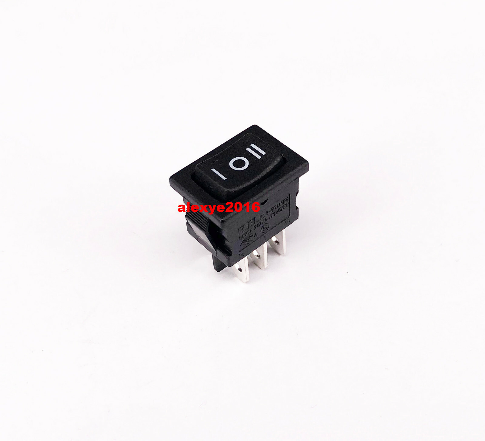 RLEIL RL3-10 u 1E4 Rocker Switch 3 Positions 6 Pins 6A 250V 10A 125V AC