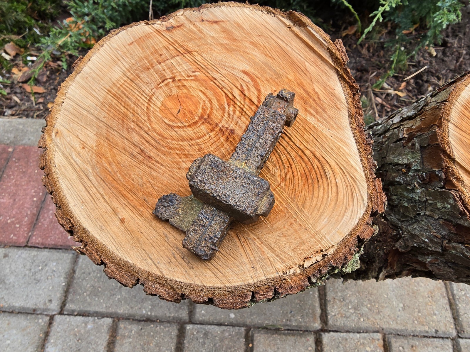 WW2 Accessories MG from the German bunker rare relic.